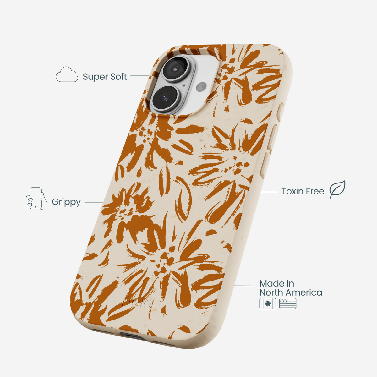 Seashell Petal Burst iPhone 17 Case