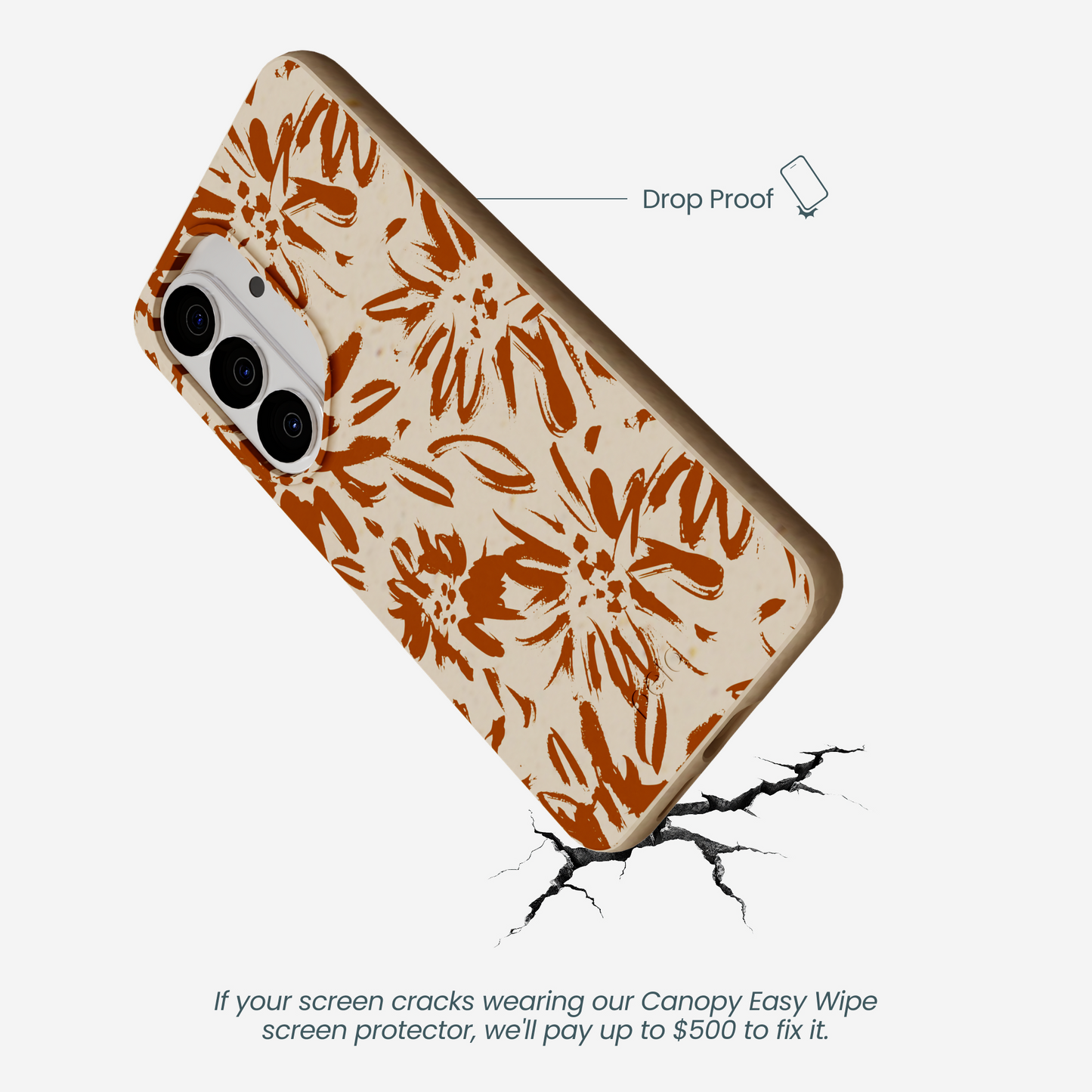 Seashell Petal Burst Samsung Galaxy S26 Case