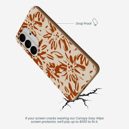 Seashell Petal Burst Samsung Galaxy S26 Case