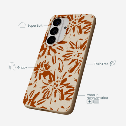 Seashell Petal Burst Samsung Galaxy S26 Case