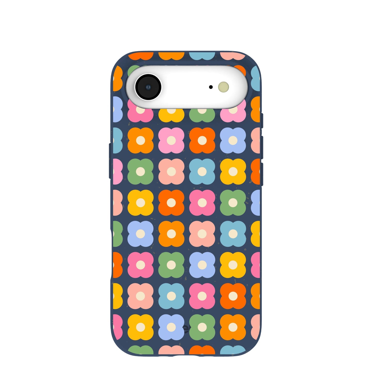 Navy Blue Petal Pop iPhone Air Case