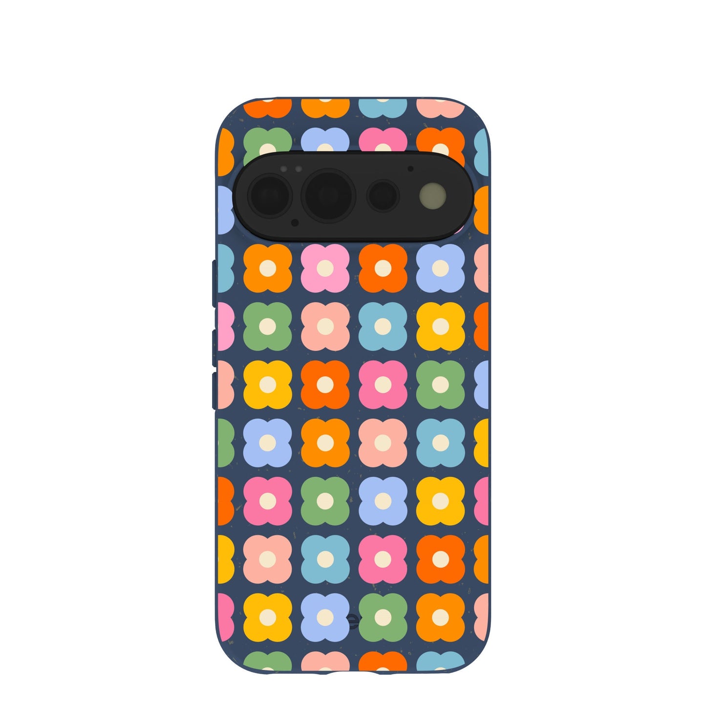 Navy Blue Petal Pop Google Pixel 11 Pro Case