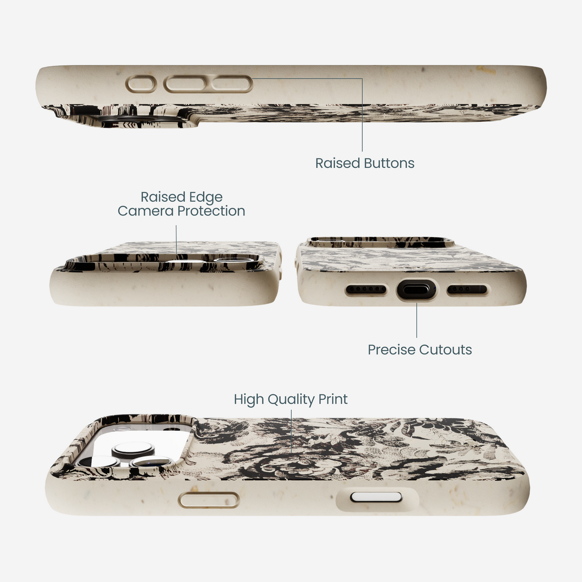 London Fog Petal Press iPhone 17 Pro Max Case