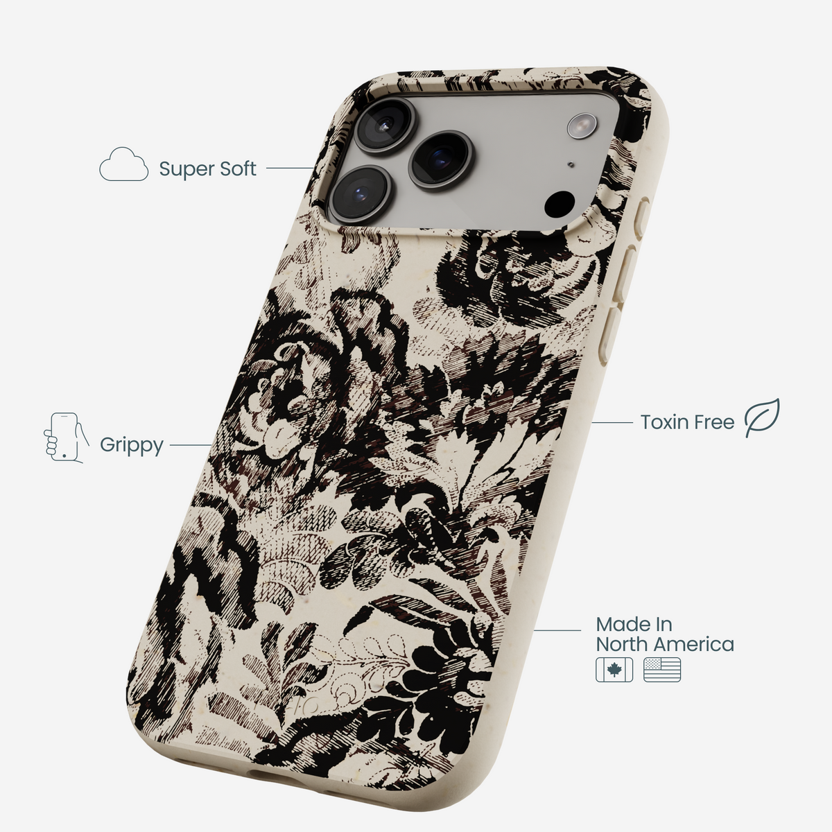 London Fog Petal Press iPhone 17 Pro Max Case