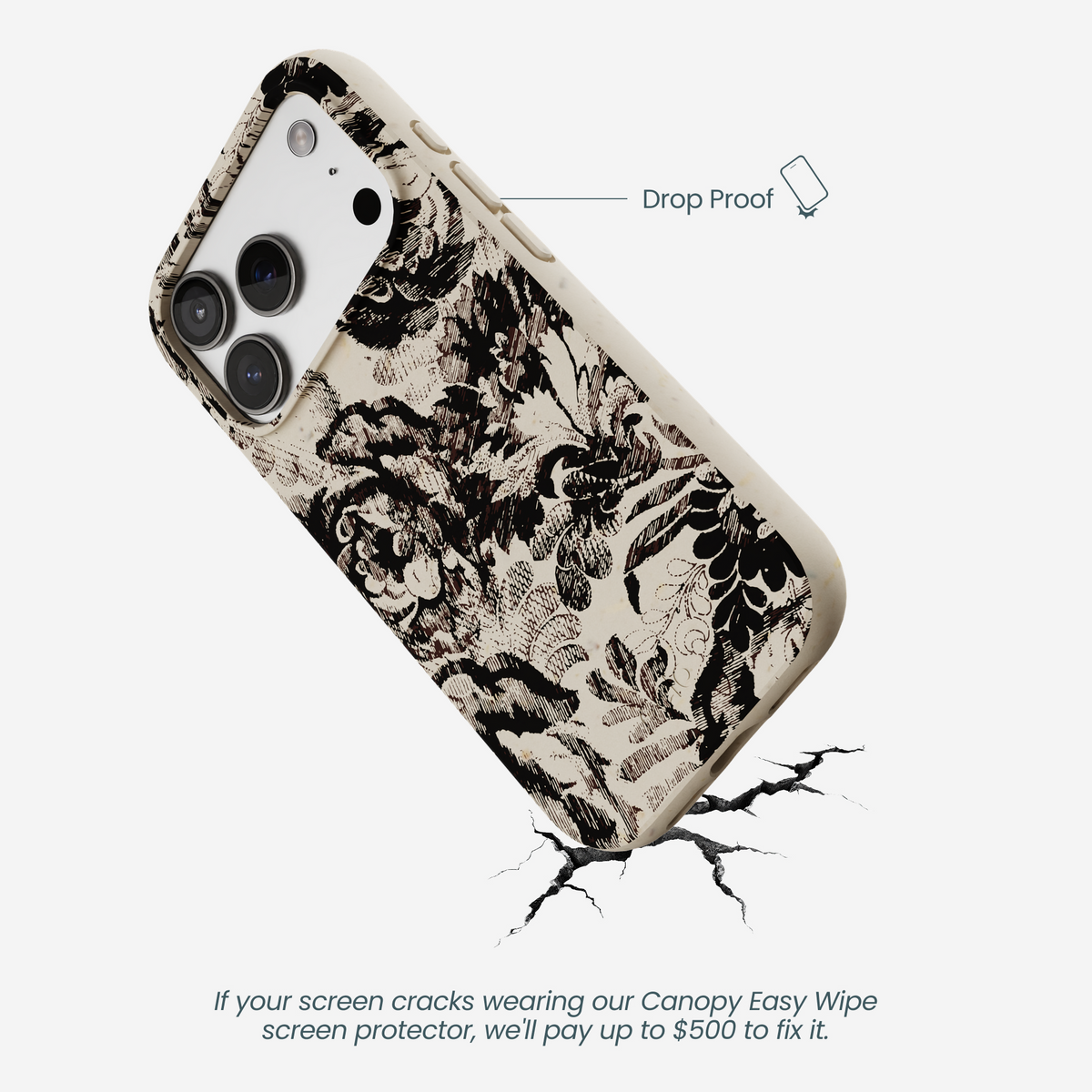 London Fog Petal Press iPhone 17 Pro Case