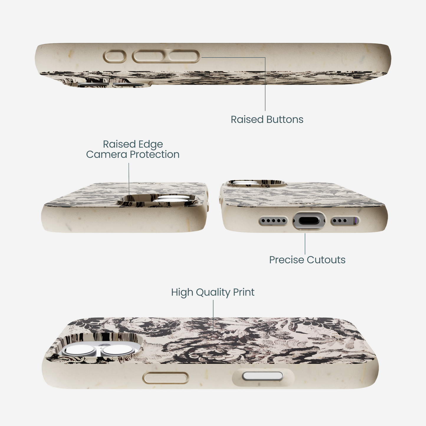 London Fog Petal Press iPhone 17 Case