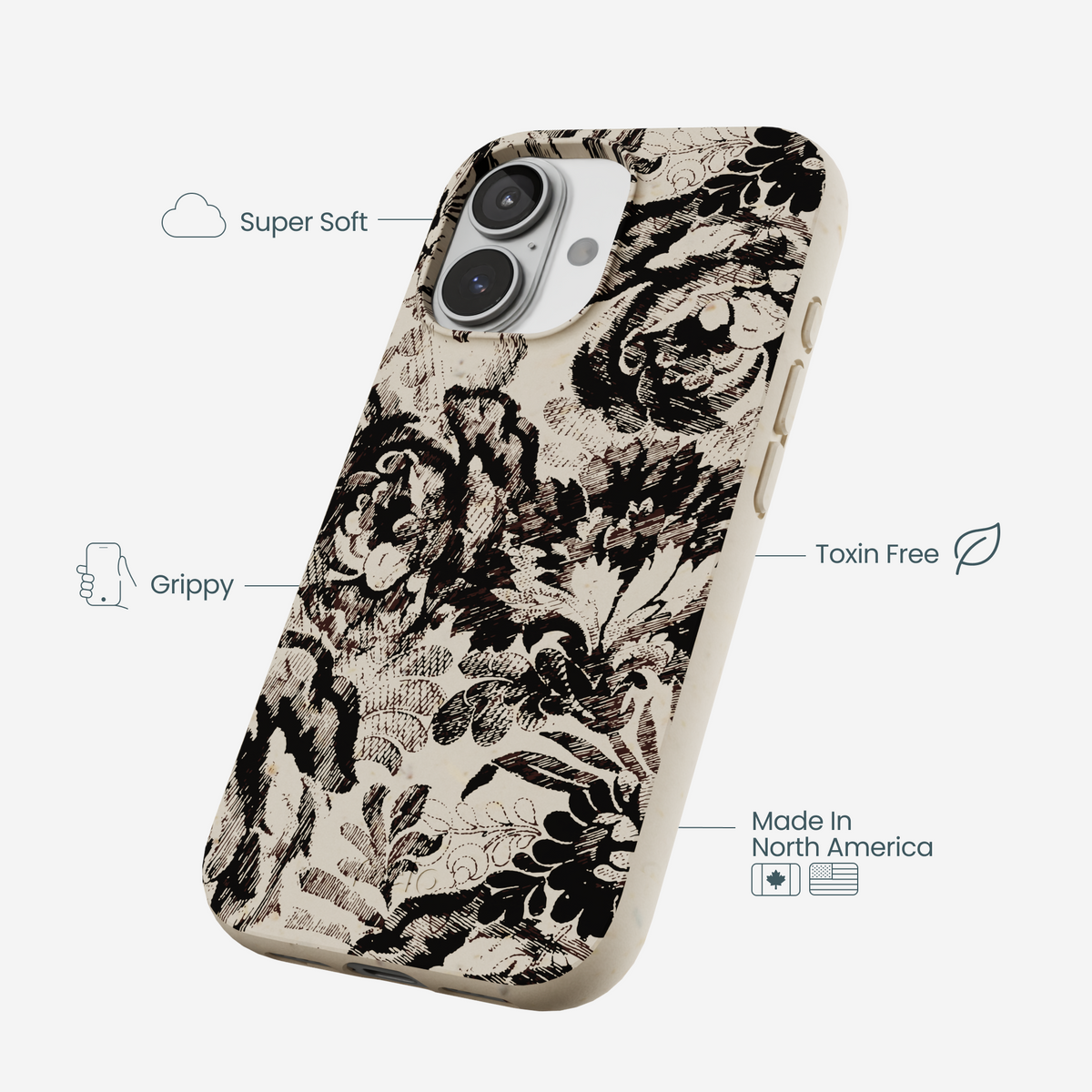 London Fog Petal Press iPhone 17 Case