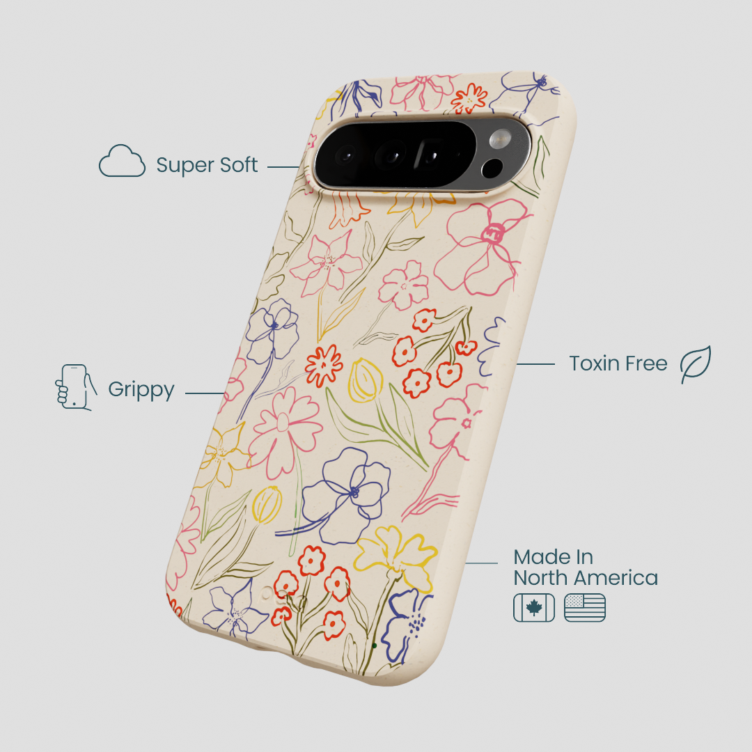 Seashell Petals Sketch Google Pixel 10 Pro XL Case