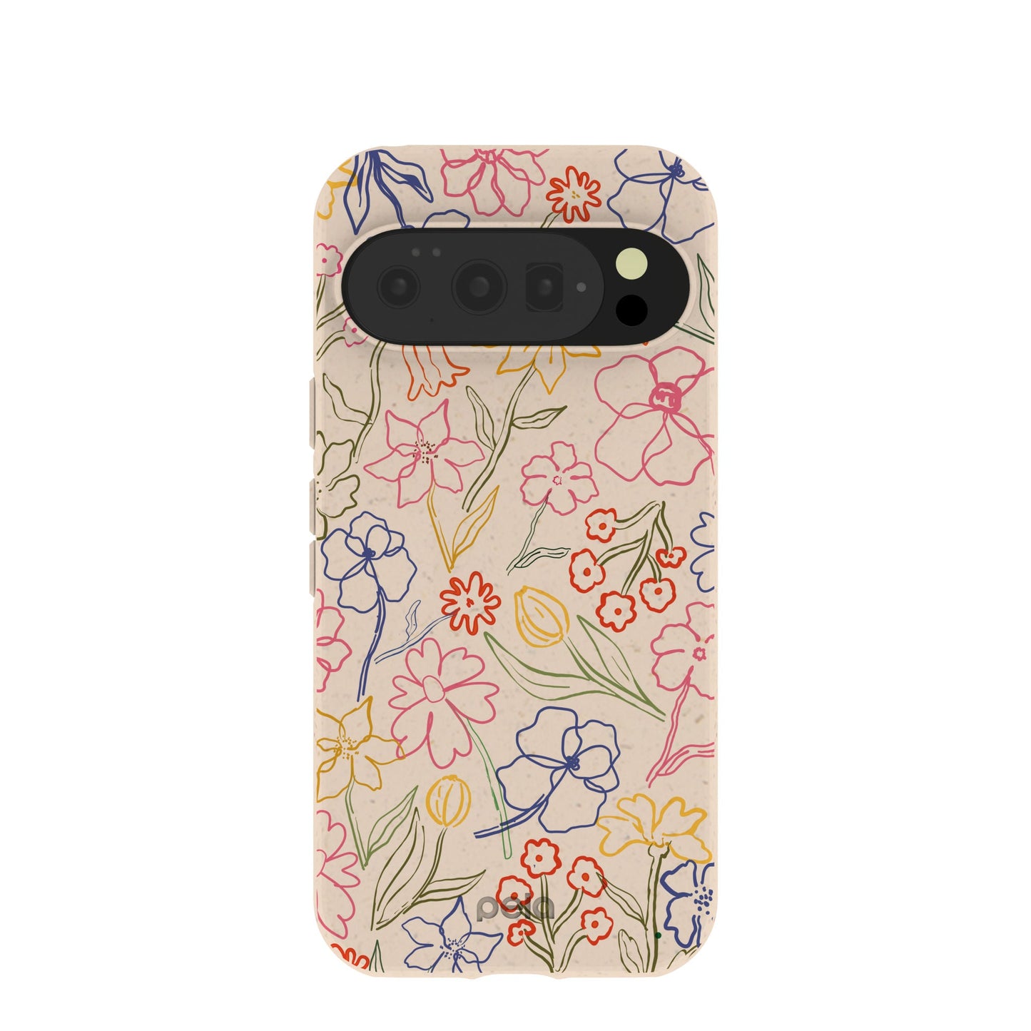 Seashell Petals Sketch Google Pixel 10/10 Pro Case