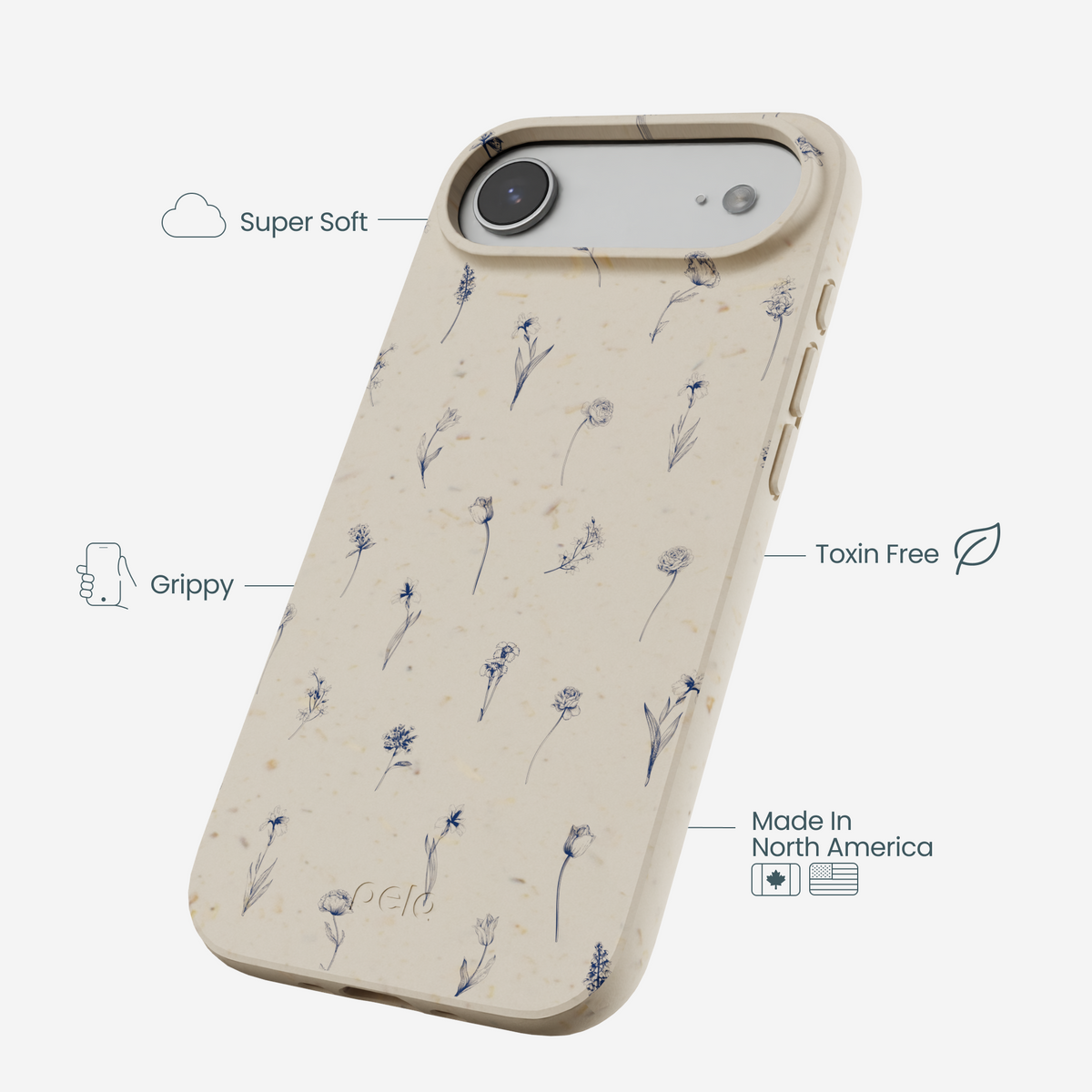London Fog Petite Perennials iPhone Air Case