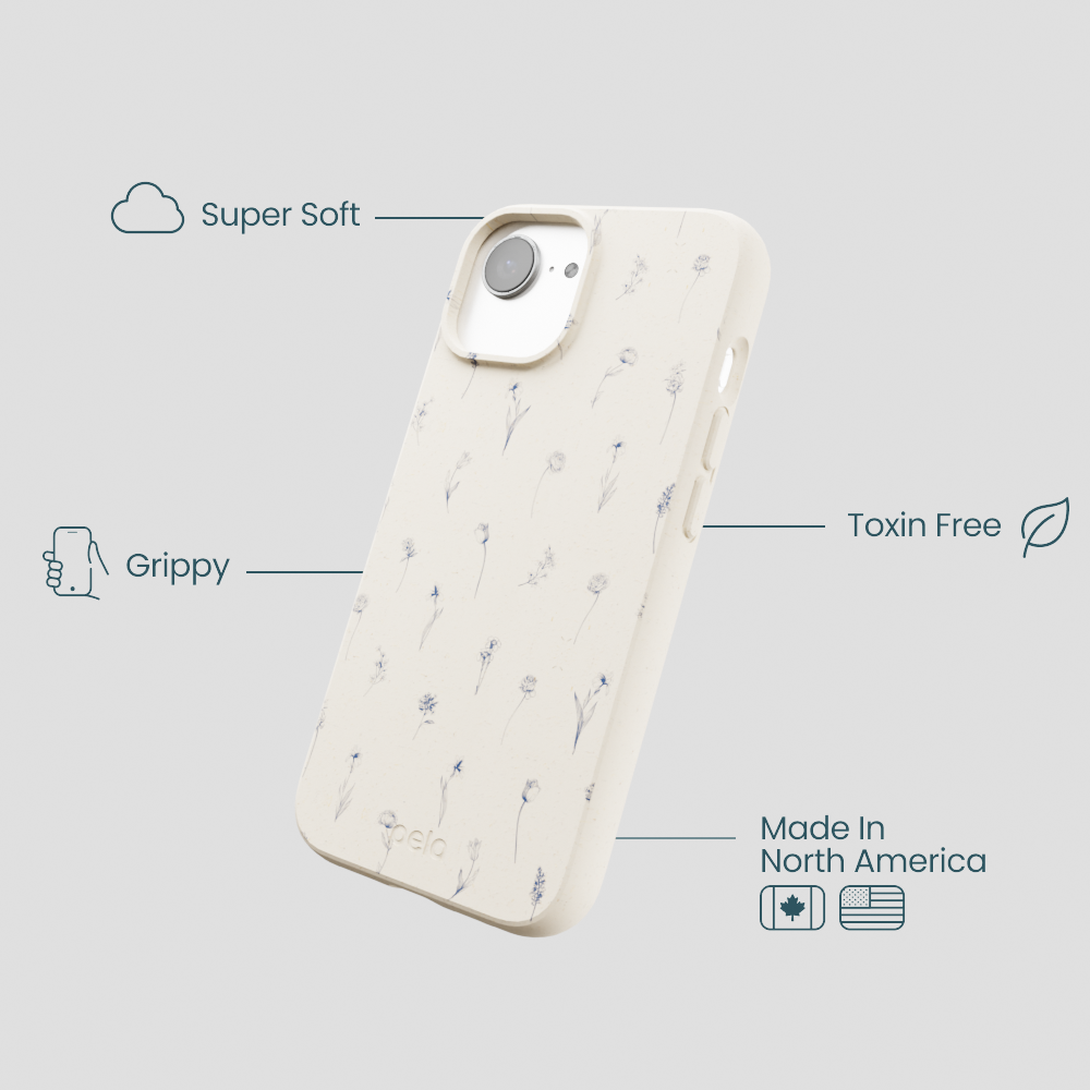 London Fog Petite Perennials iPhone 16e/17e Case