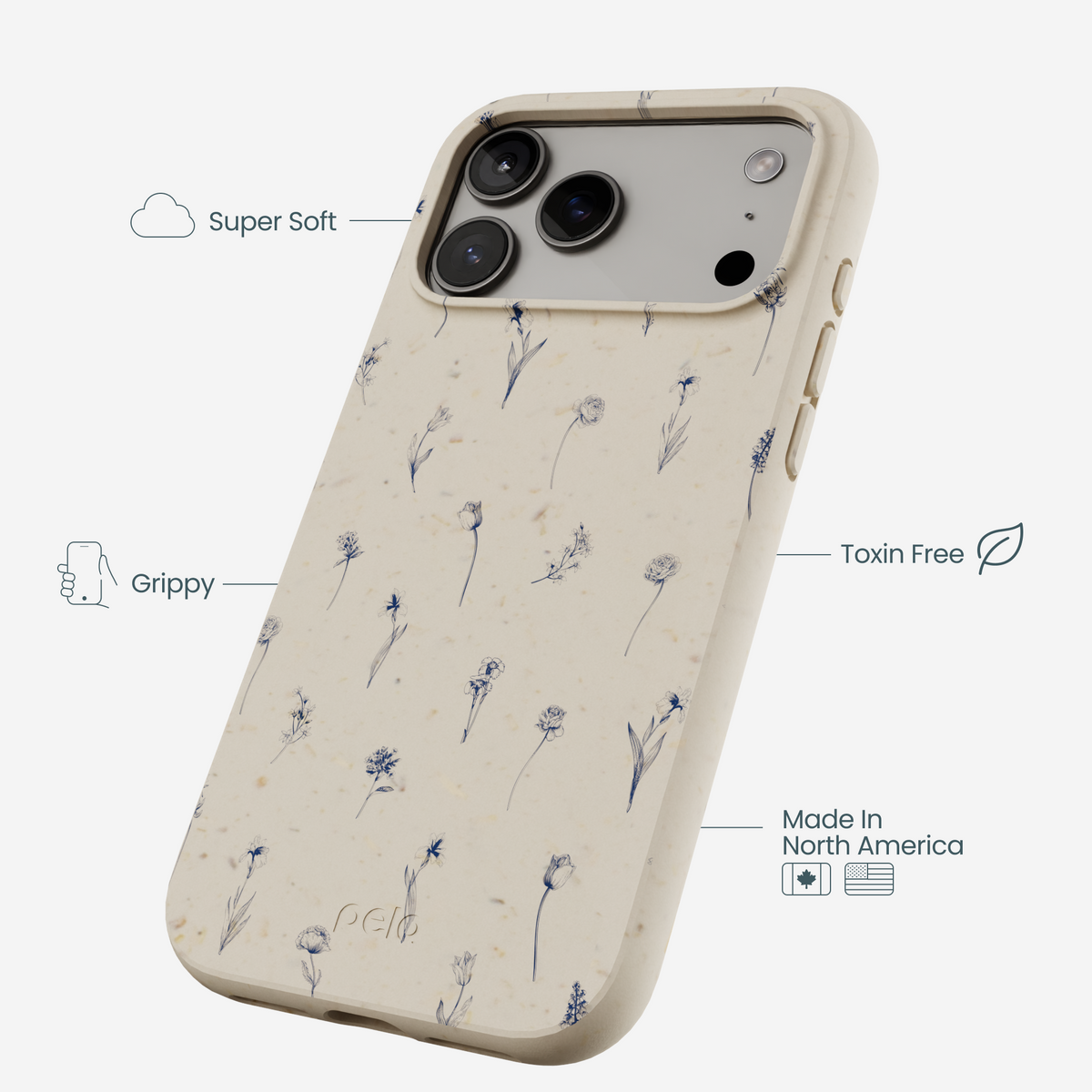 London Fog Petite Perennials iPhone 17 Pro Max Case