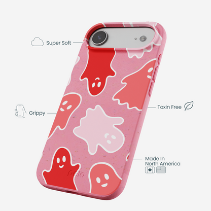 Bubblegum Pink Phantom Pals iPhone Air Case