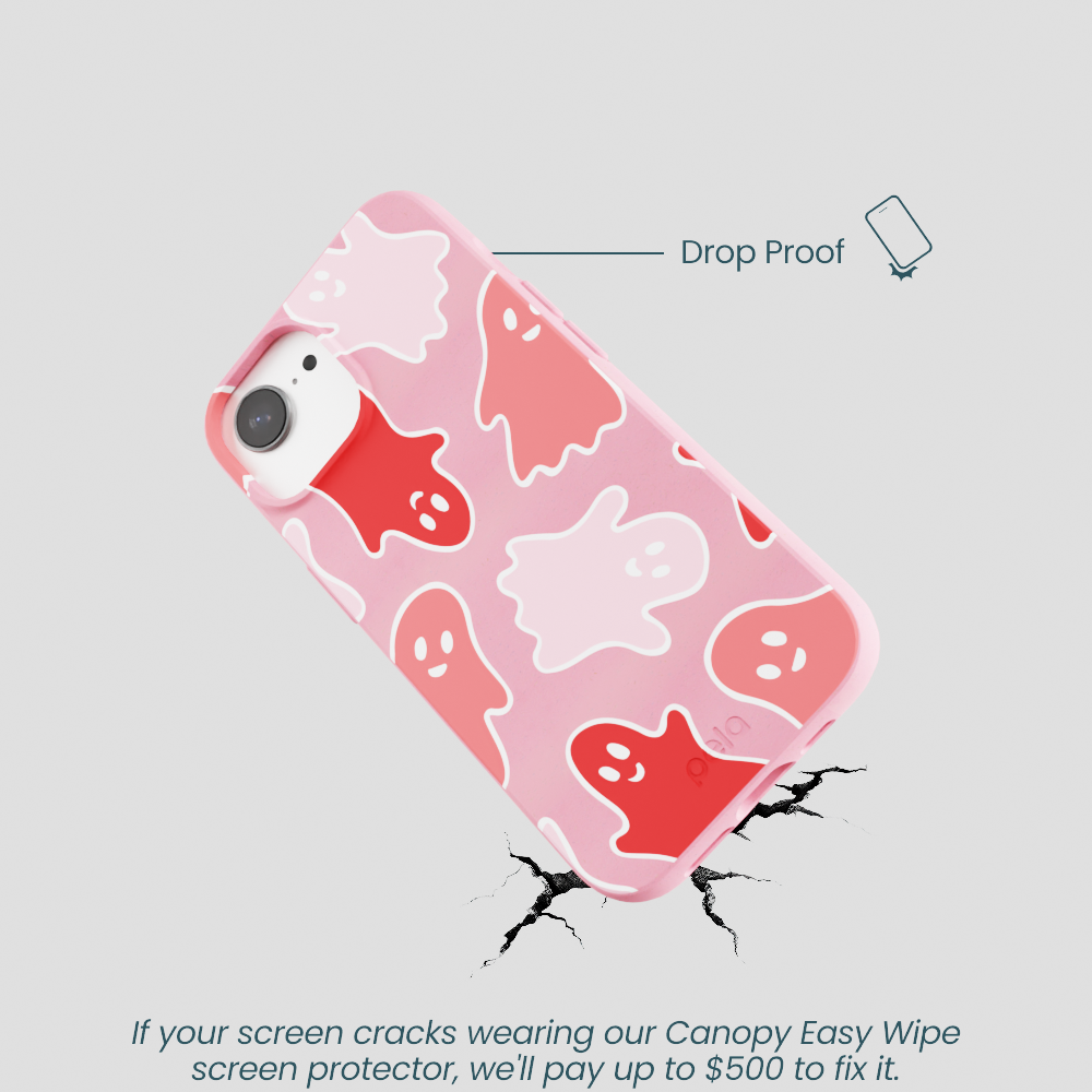 Bubblegum Pink Phantom Pals iPhone 16e/17e Case