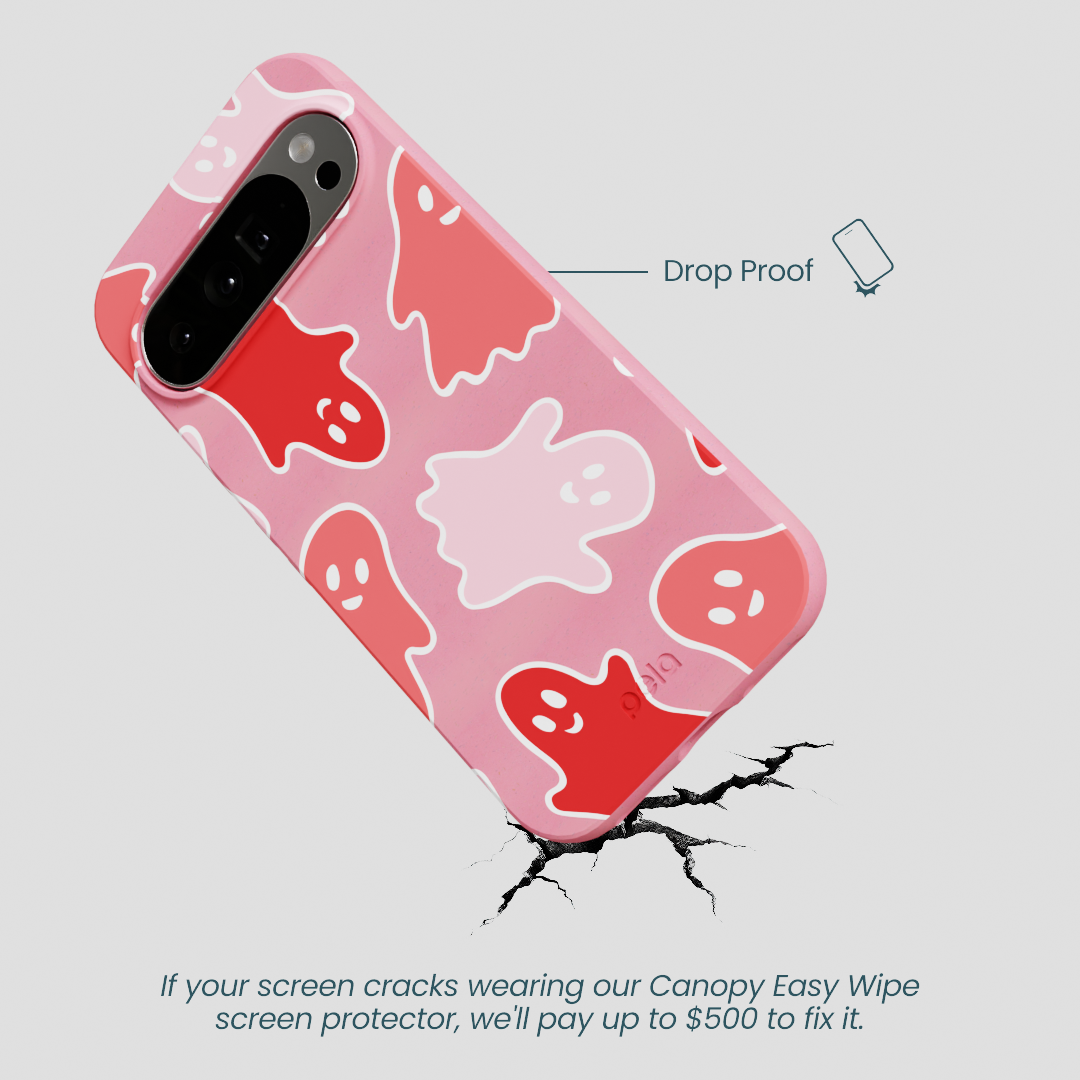 Bubblegum Pink Phantom Pals Google Pixel 10 Pro XL Case