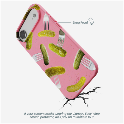 Bubblegum Pink Pickle Party iPhone Air Case