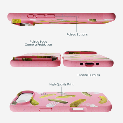 Bubblegum Pink Pickle Party iPhone Air Case