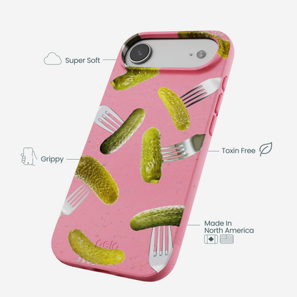 Bubblegum Pink Pickle Party iPhone Air Case