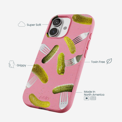 Bubblegum Pink Pickle Party iPhone 17 Case