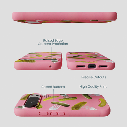 Bubblegum Pink Pickle Party Google Pixel 10 Pro XL Case