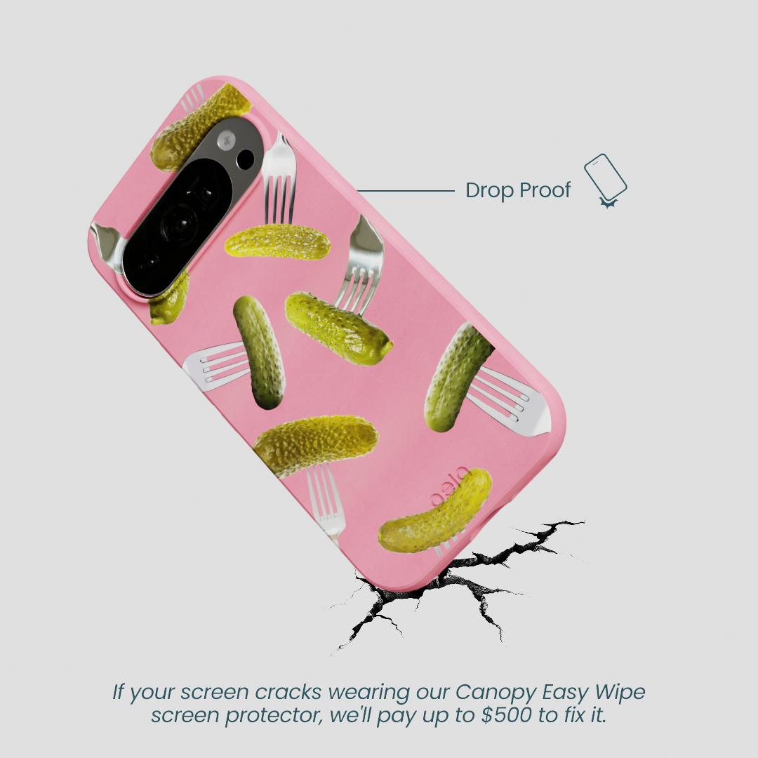 Bubblegum Pink Pickle Party Google Pixel 10/10 Pro Case