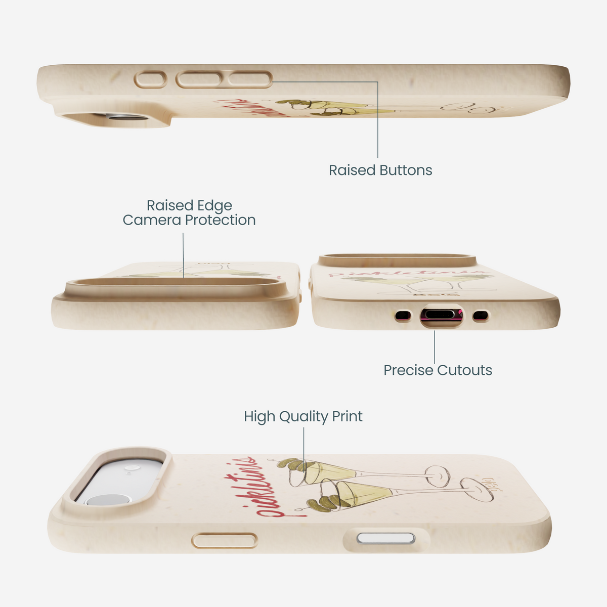 Seashell Pickletinis iPhone Air Case