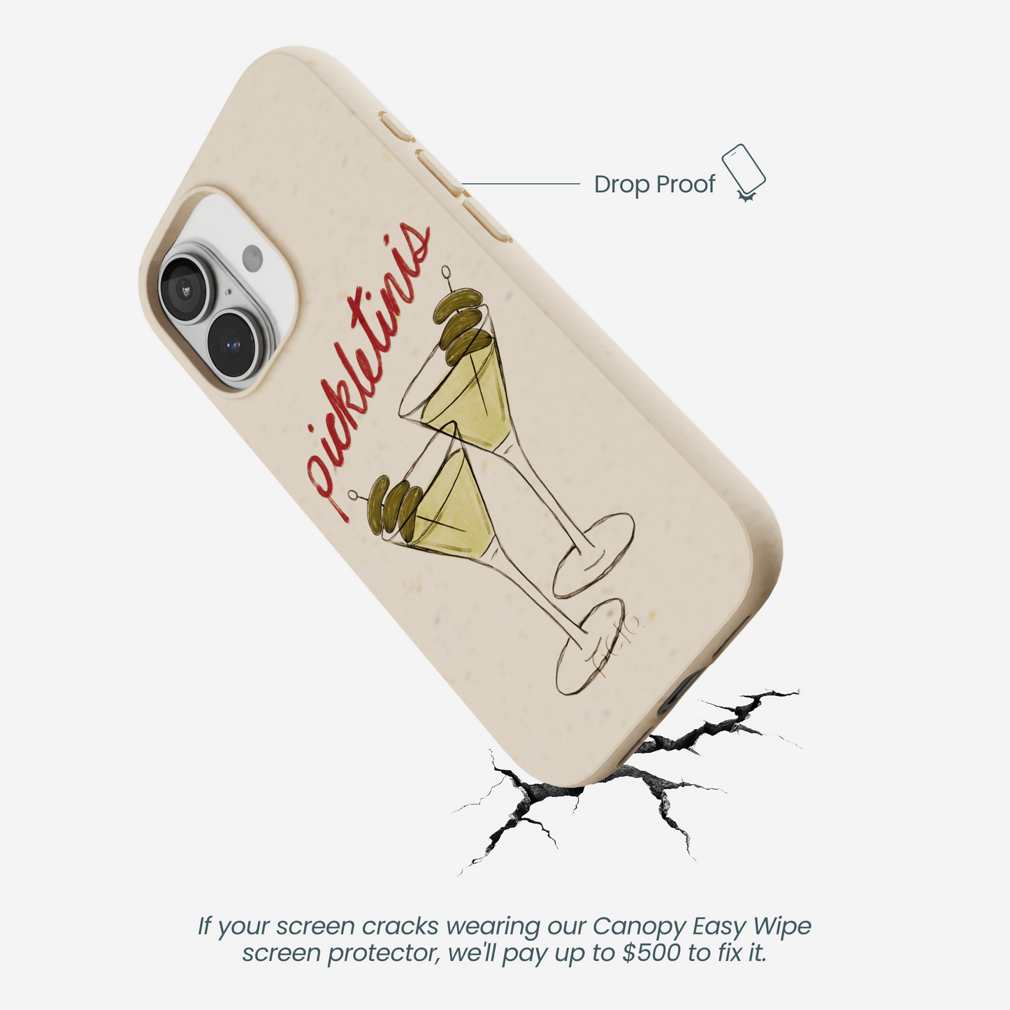 Seashell Pickletinis iPhone 17 Case
