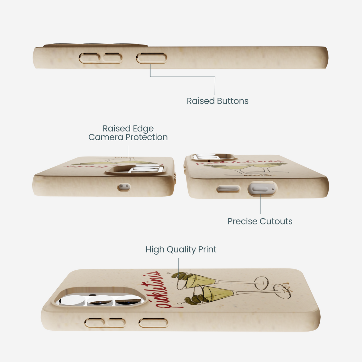Seashell Pickletinis Samsung Galaxy S26 Case