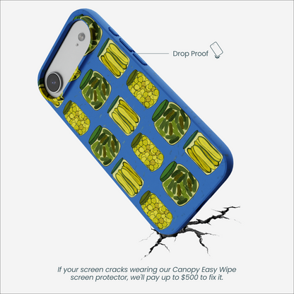 Electric Blue Pickling Pickles iPhone Air Case