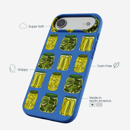 Electric Blue Pickling Pickles iPhone Air Case