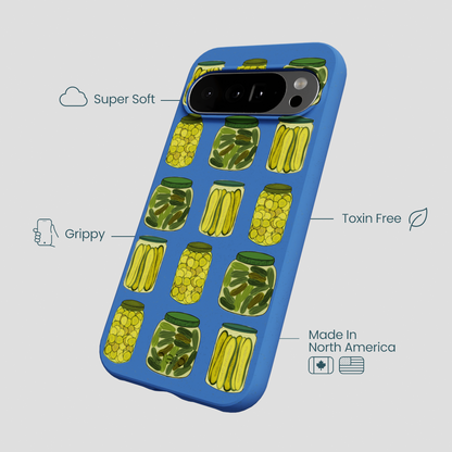 Electric Blue Pickling Pickles Google Pixel 10 Pro XL Case