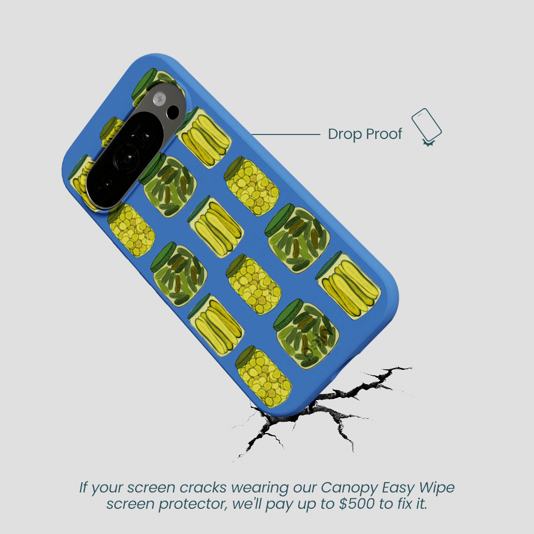 Electric Blue Pickling Pickles Google Pixel 10/10 Pro Case