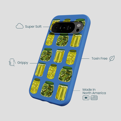 Electric Blue Pickling Pickles Google Pixel 10/10 Pro Case