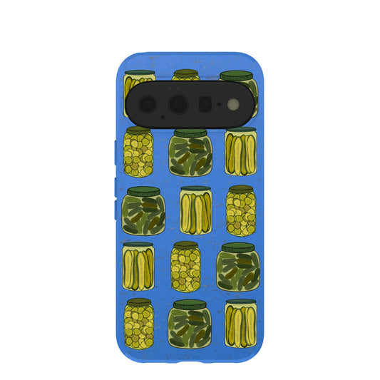 Electric Blue Pickling Pickles Google Pixel 11 Case