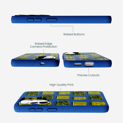 Electric Blue Pickling Pickles Samsung Galaxy S26 Case