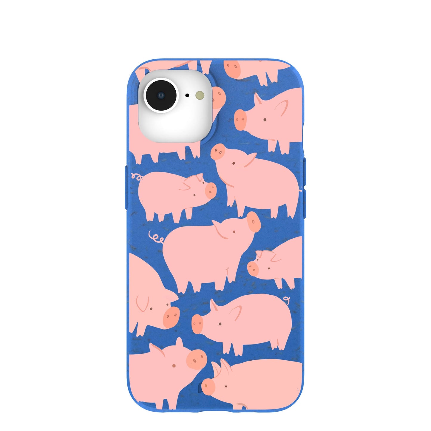 Electric Blue Piggies iPhone 16e/17e Case