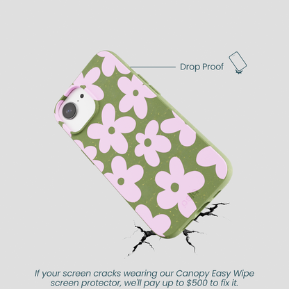 Forest Floor Pink Blooms iPhone 16e/17e Case