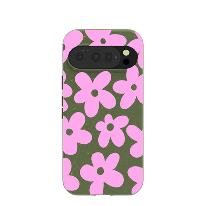 Forest Floor Pink Blooms Google Pixel 10/10 Pro Case