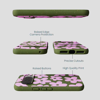 Forest Floor Pink Blooms Google Pixel 10/10 Pro Case