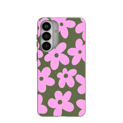 Forest Floor Pink Blooms Samsung Galaxy S26+(Plus) Case