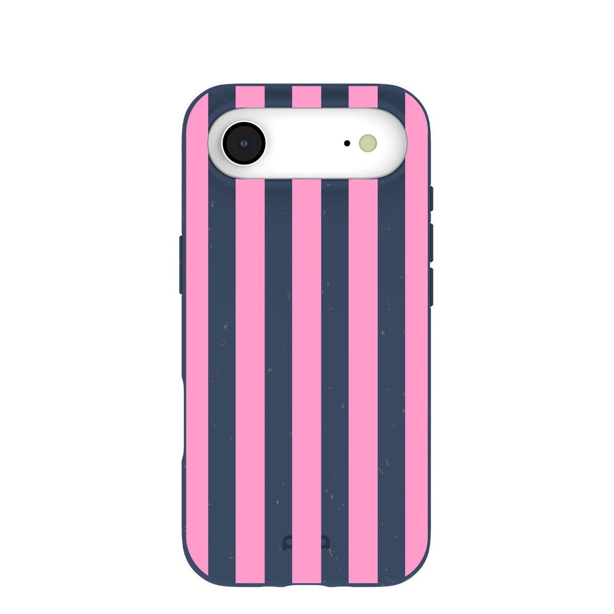 Navy Blue Pink Dream Stripes iPhone Air Case