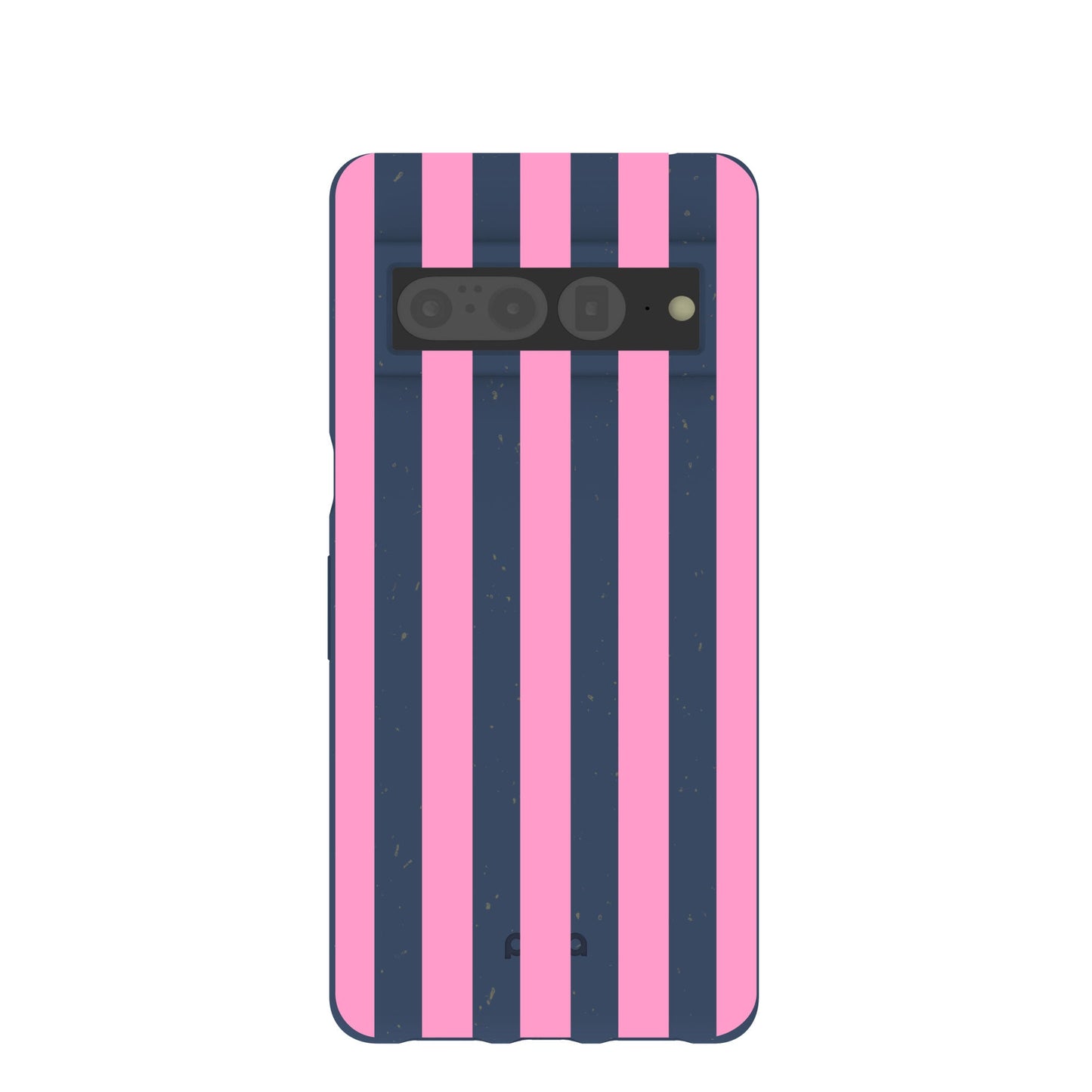 Navy Blue Pink Dream Stripes Google Pixel 7 Pro Case
