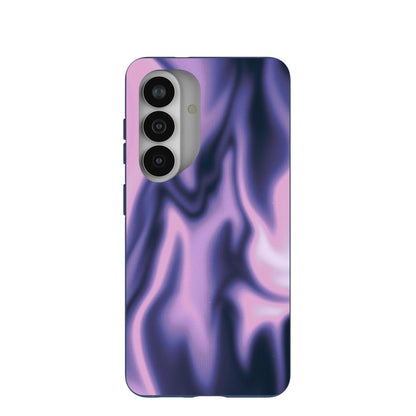 Navy Blue Pink Heat Samsung Galaxy S26 Case