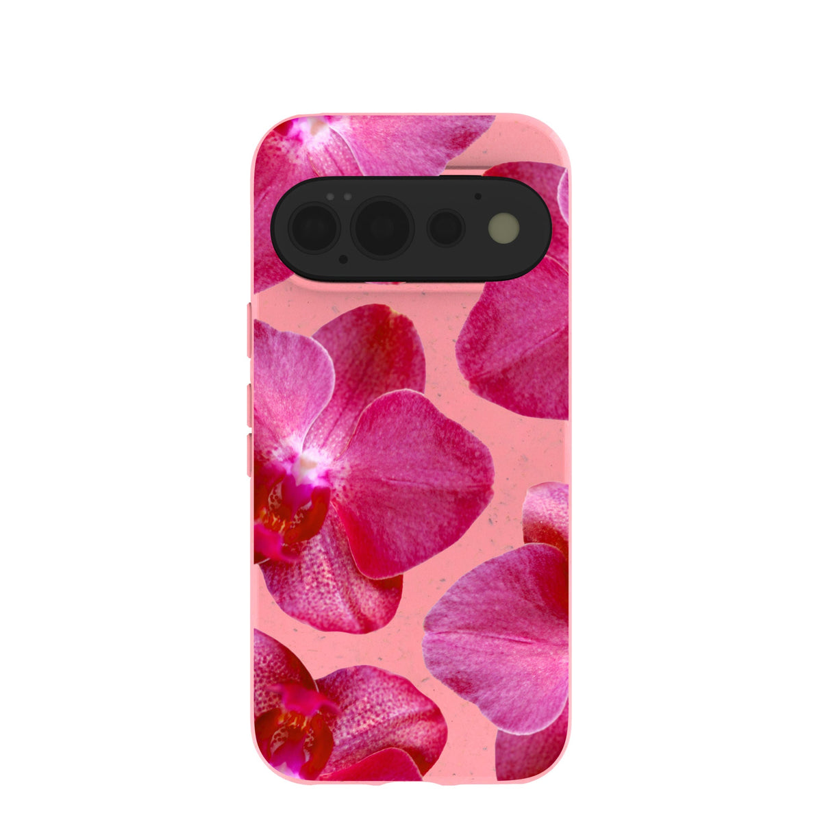 Bubblegum Pink Pink Orchids Google Pixel 11 Pro Case