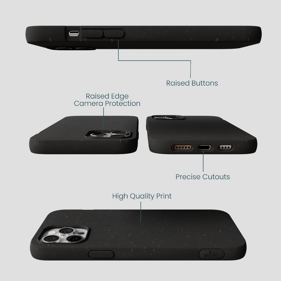 Black iPhone 12 Pro Max Wallet Case