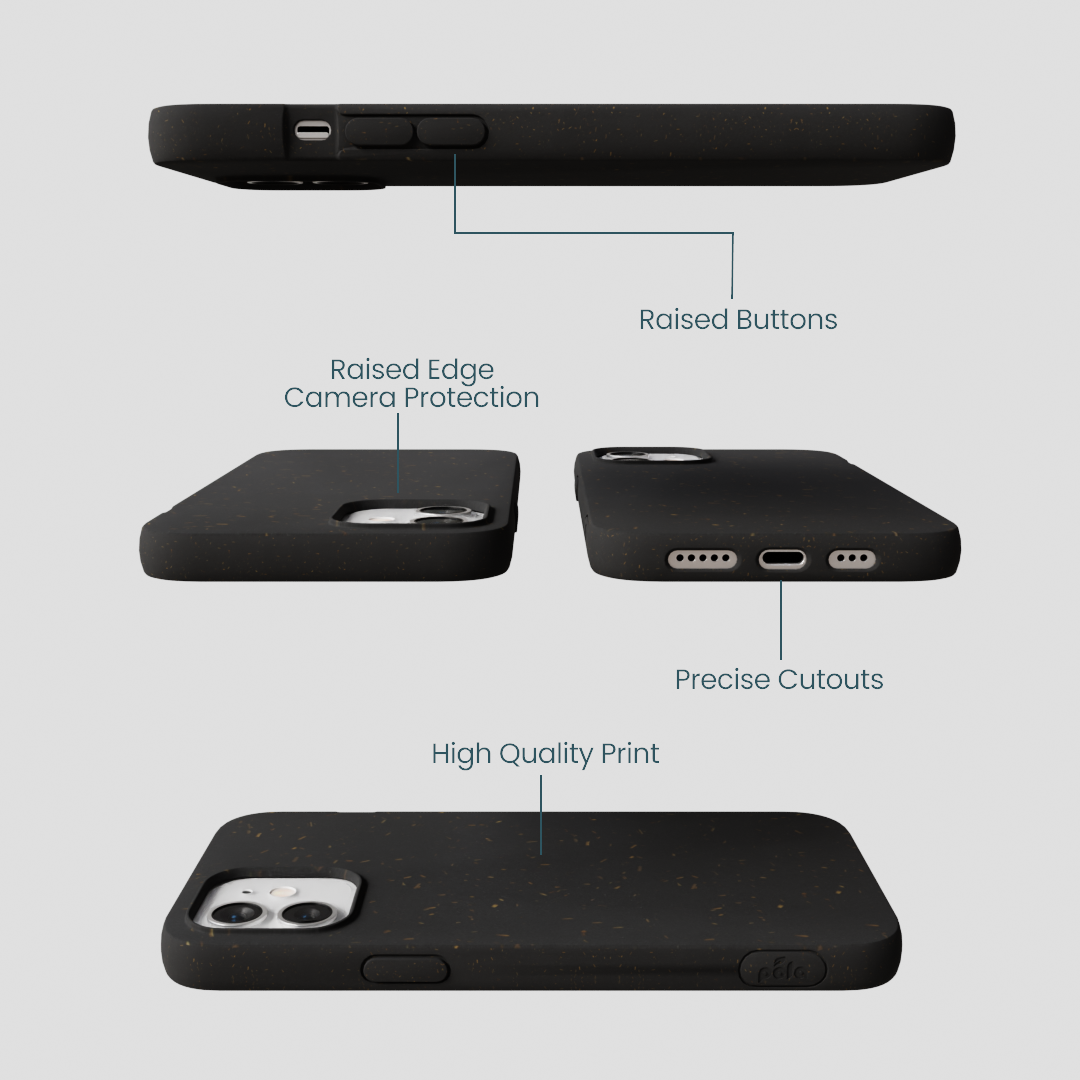 Black iPhone 12/iPhone 12 Pro Case