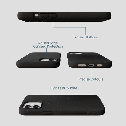 Black iPhone 12/iPhone 12 Pro Case