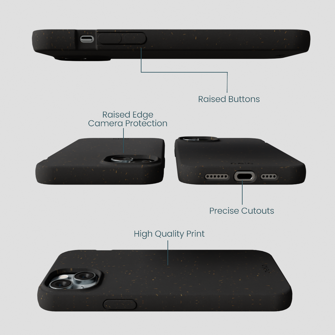 Black iPhone 14 Plus Case