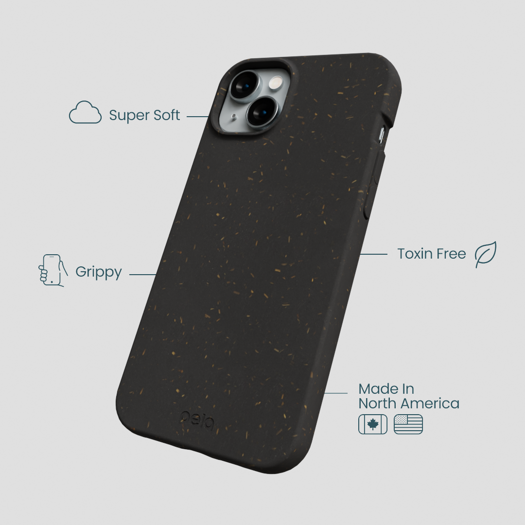 Black iPhone 14 Plus Case