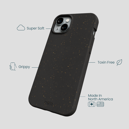 Black iPhone 14 Plus Case